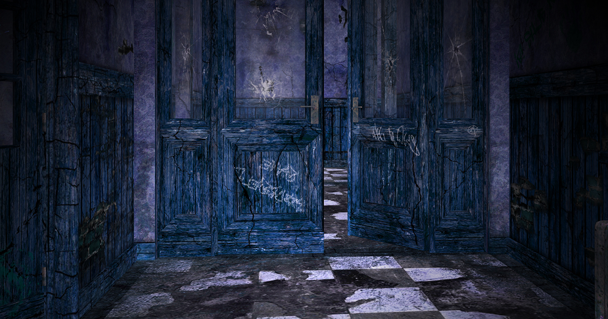 BloodyFM scary image house